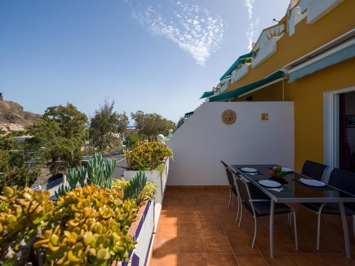 Amarre Pool Apartman Puerto De Mogan Kültér fotó