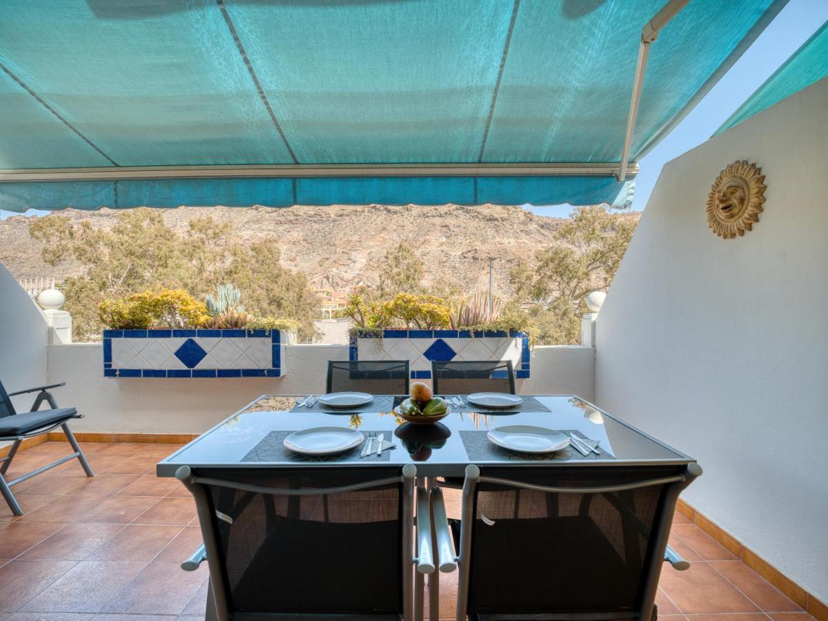 Amarre Pool Apartman Puerto De Mogan Kültér fotó