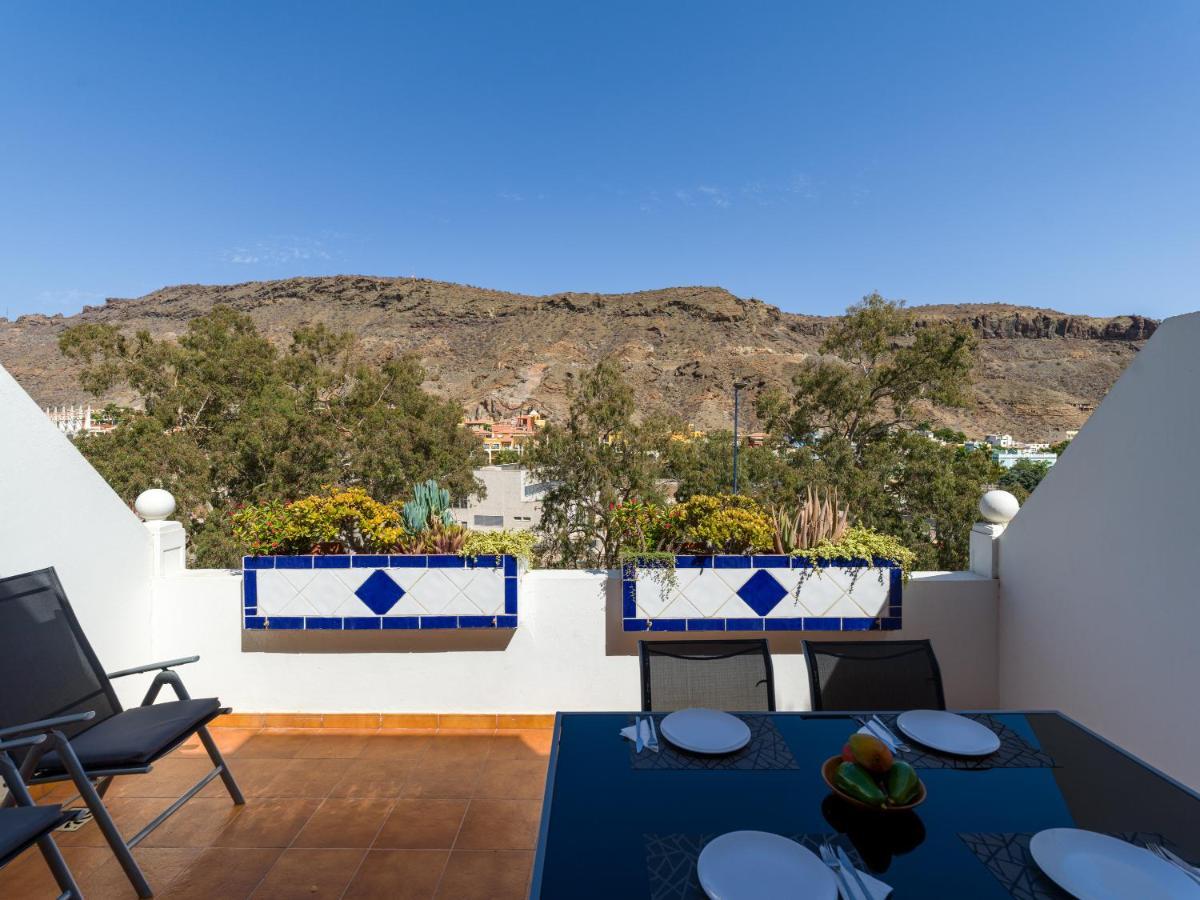 Amarre Pool Apartman Puerto De Mogan Kültér fotó