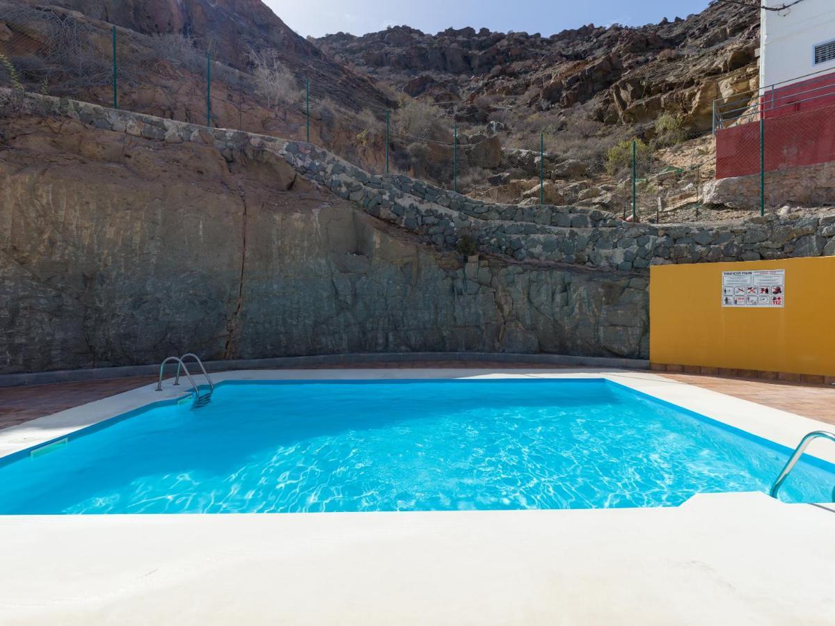 Amarre Pool Apartman Puerto De Mogan Kültér fotó