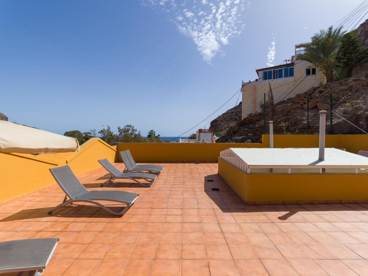 Amarre Pool Apartman Puerto De Mogan Kültér fotó