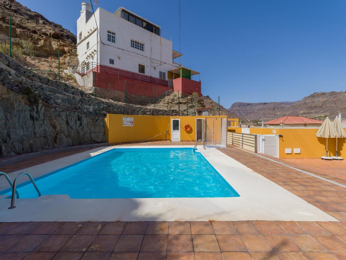 Amarre Pool Apartman Puerto De Mogan Kültér fotó