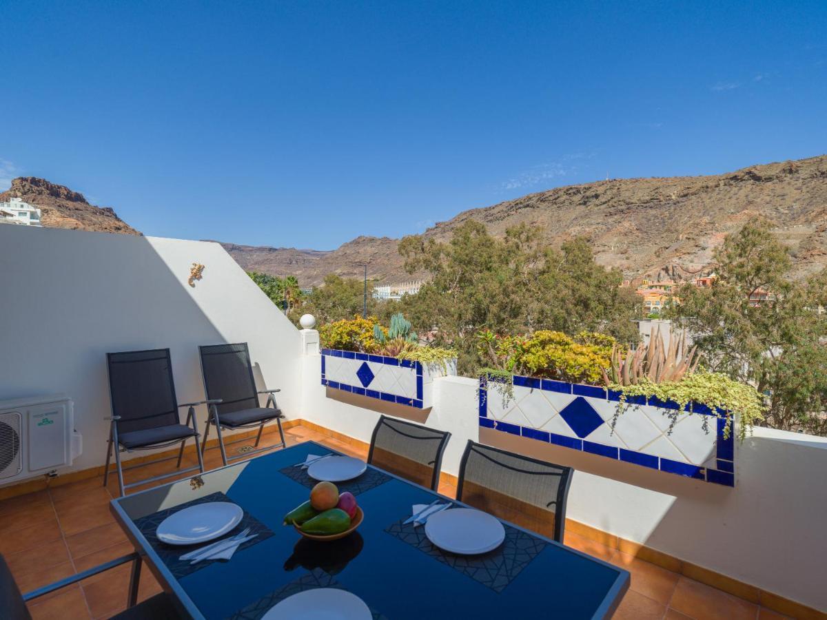 Amarre Pool Apartman Puerto De Mogan Kültér fotó