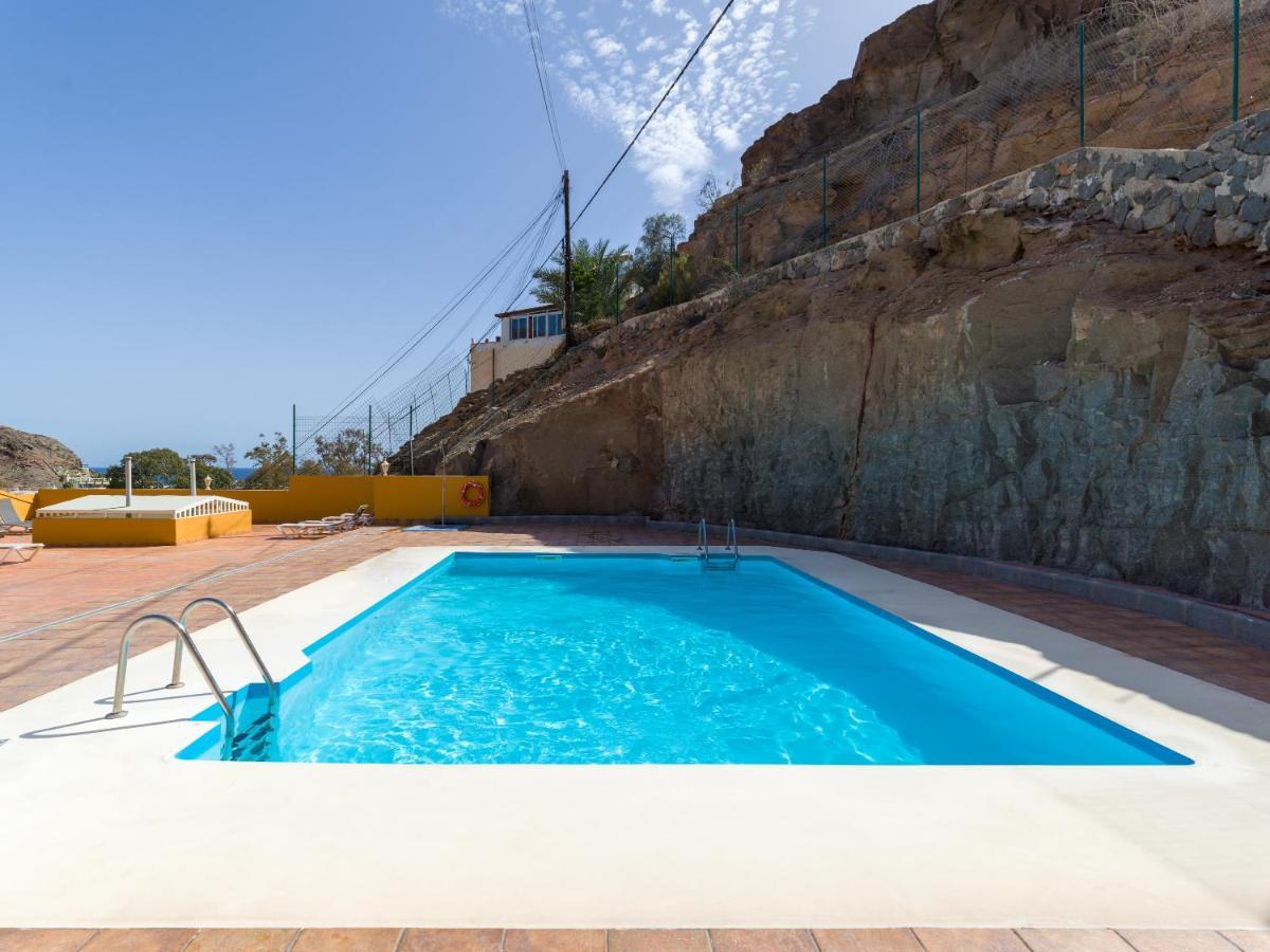 Amarre Pool Apartman Puerto De Mogan Kültér fotó