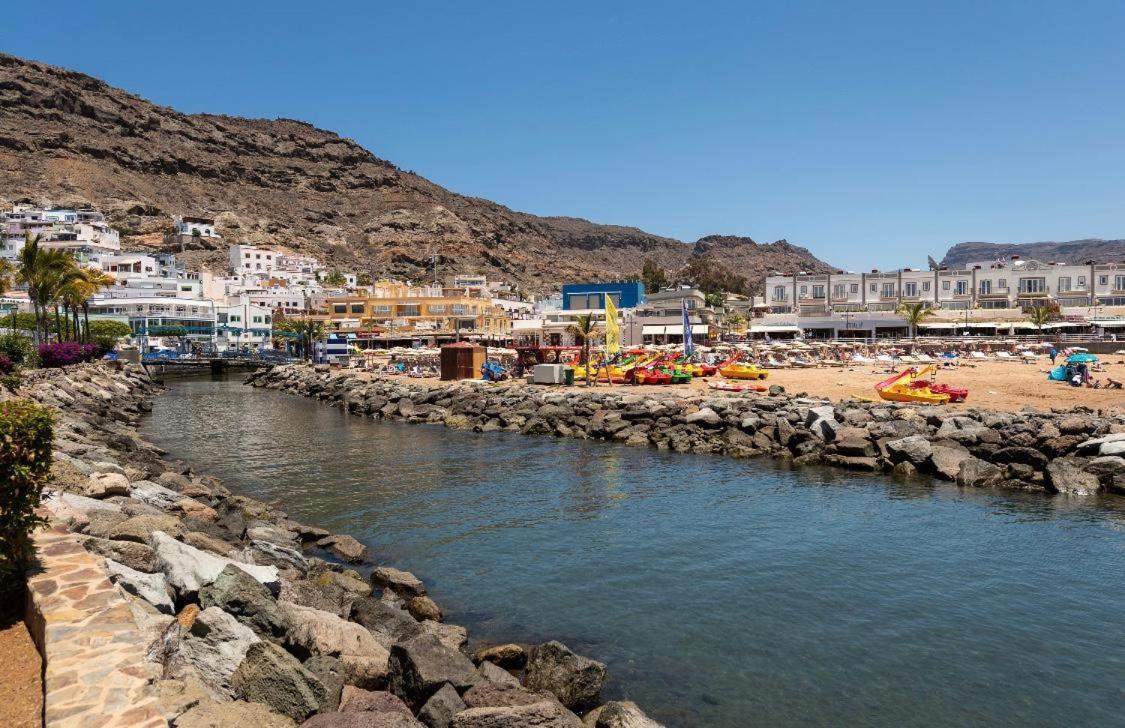 Amarre Pool Apartman Puerto De Mogan Kültér fotó