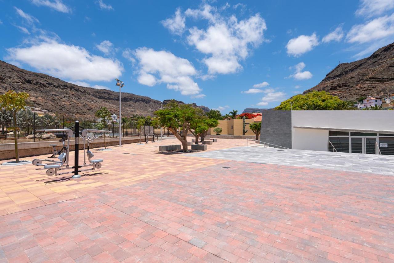 Amarre Pool Apartman Puerto De Mogan Kültér fotó
