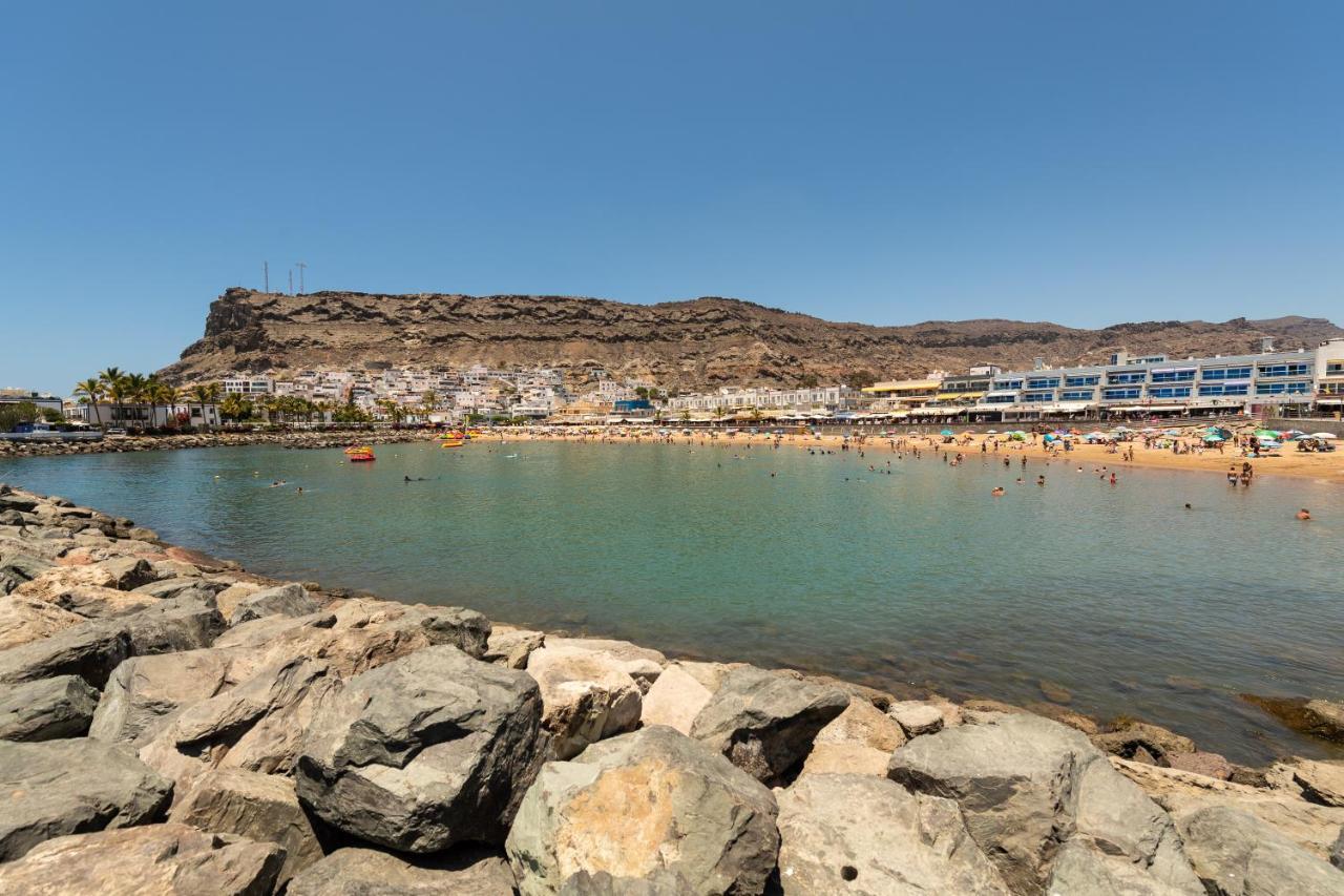 Amarre Pool Apartman Puerto De Mogan Kültér fotó