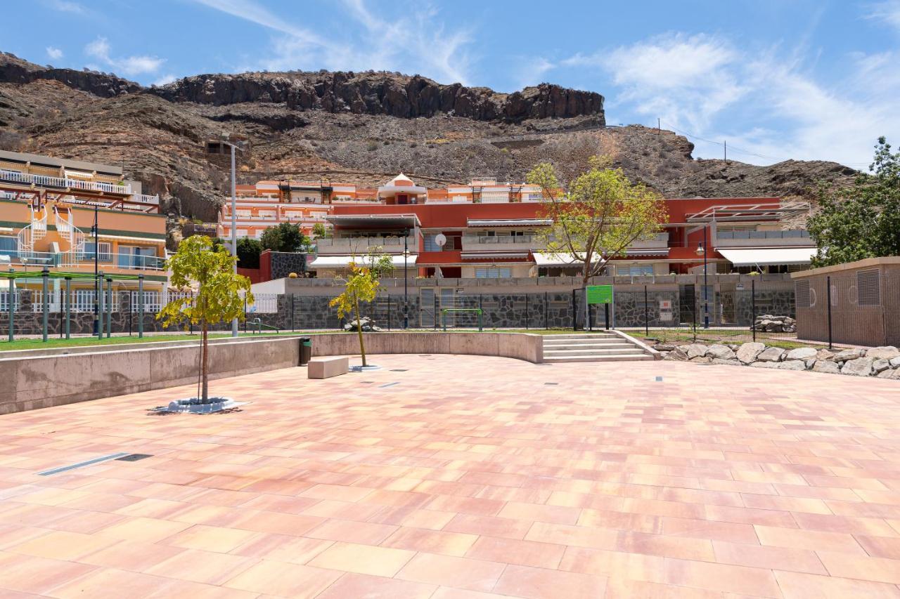 Amarre Pool Apartman Puerto De Mogan Kültér fotó