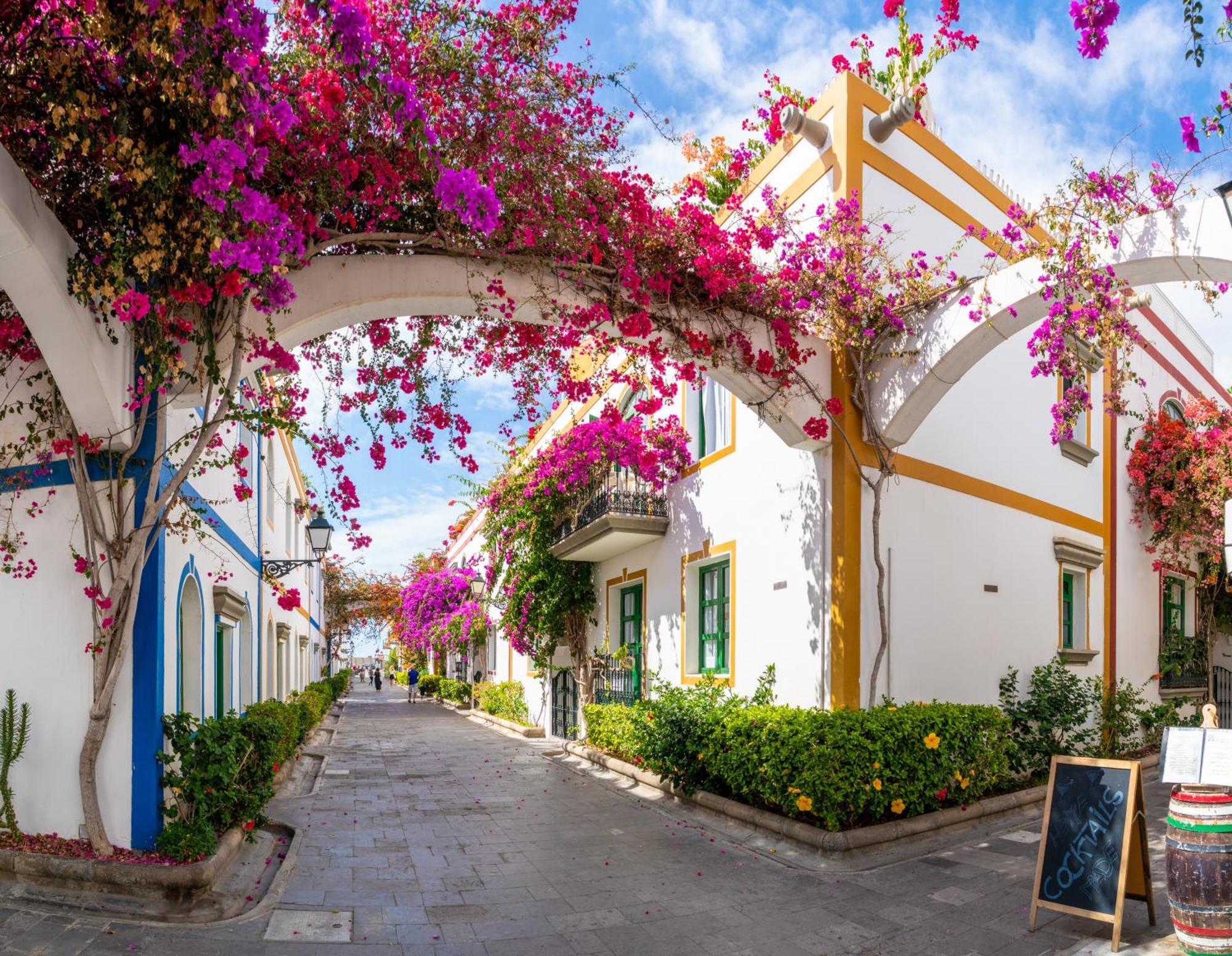 Amarre Pool Apartman Puerto De Mogan Kültér fotó