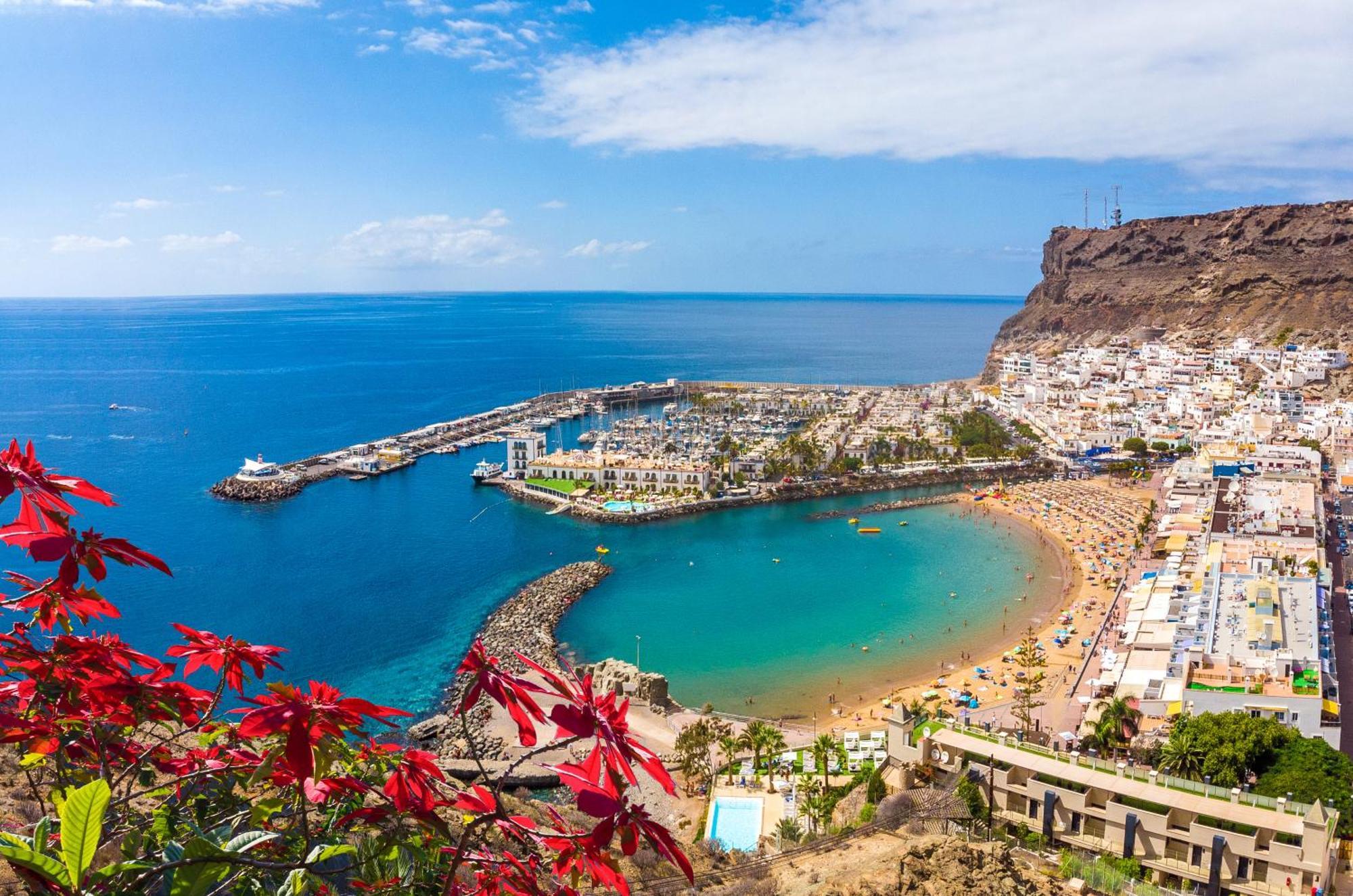 Amarre Pool Apartman Puerto De Mogan Kültér fotó