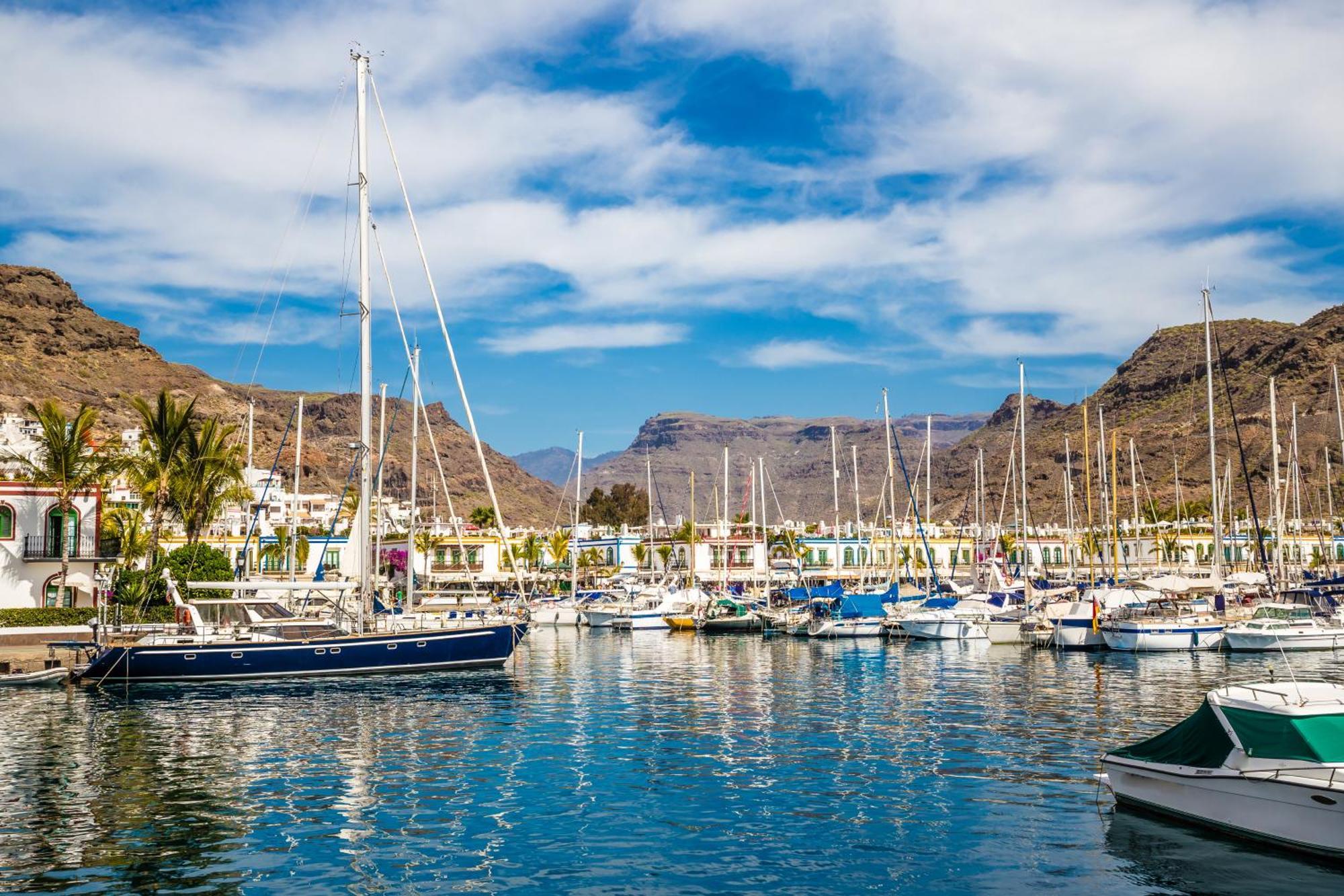 Amarre Pool Apartman Puerto De Mogan Kültér fotó
