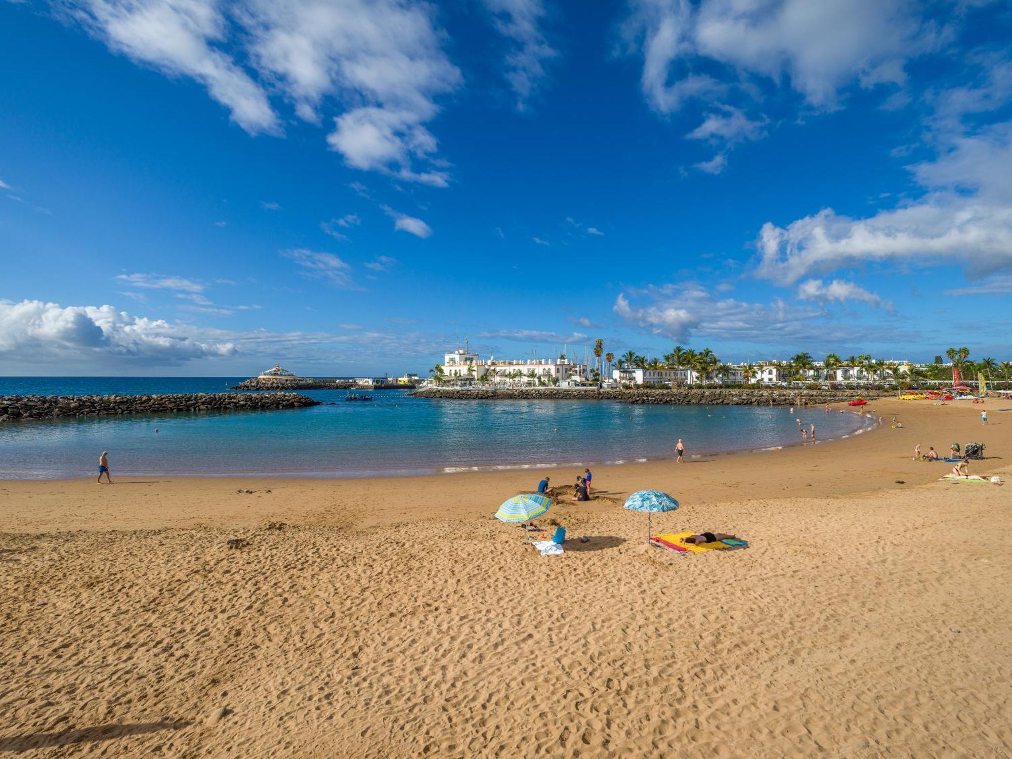Amarre Pool Apartman Puerto De Mogan Kültér fotó
